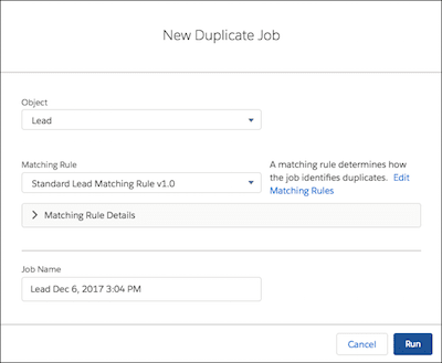 Duplicate Report Salesforce: Creating New Duplicate Job | Hevo Data